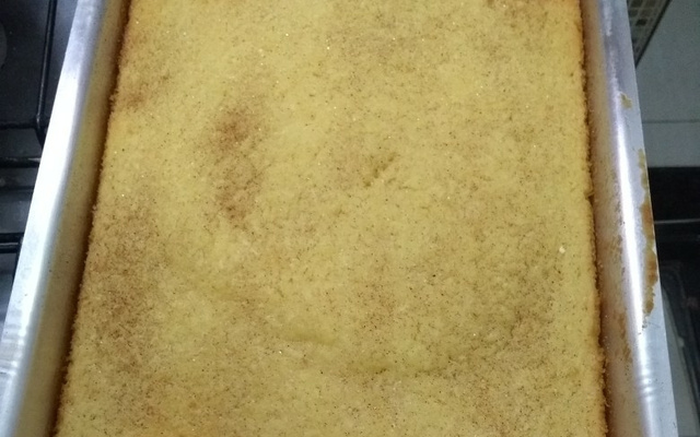 Bolo de mandioca baiano