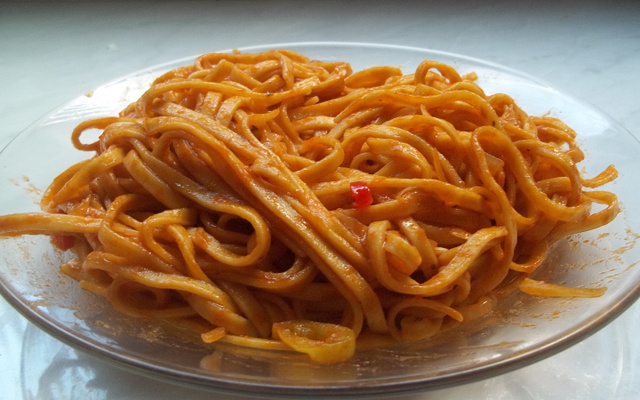 Macarrão à mexicana