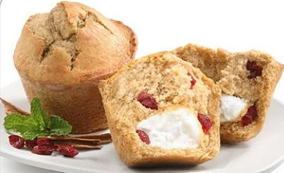 Muffins Recheados com Philadelphia