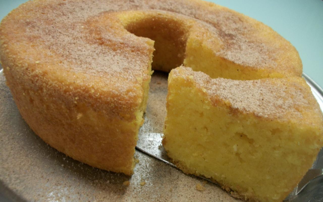 Bolo de milho verde delicioso