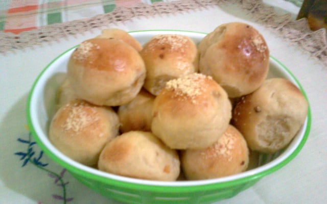 Pãezinhos de cebola