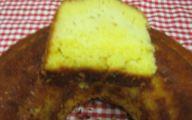 Bolo de milharina