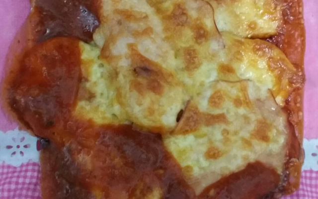 Frango a parmegiana leve