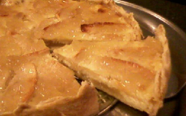 Torta de Maçã com Creme