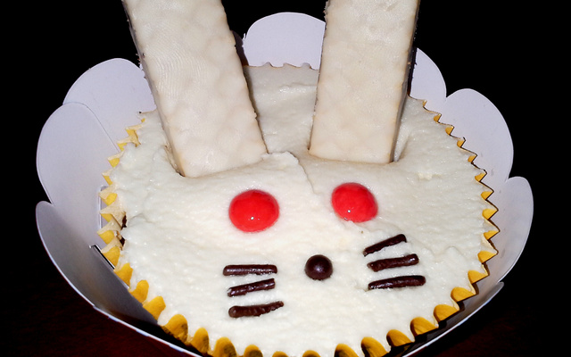 Cupcake coelhinho de Páscoa