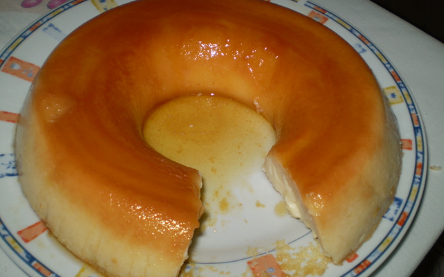 Pudim de pão especial (fica igual pudim de leite)