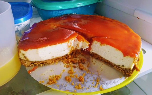 Cheesecake de amora