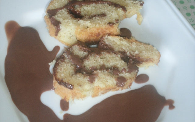 Rocambole de chocolate