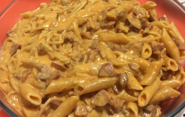 Macarrão de panela de pressão