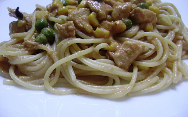 Estrogonofe de macarrão