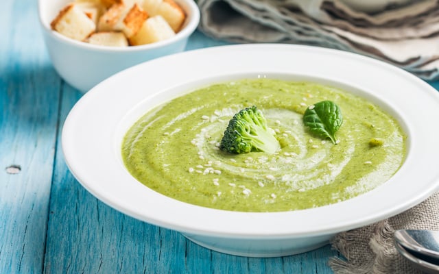 Sopa de brócolis