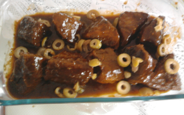 Carne na cerveja preta