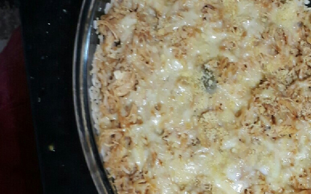 Risoto de frango mágico