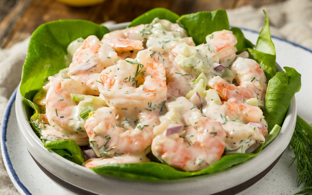 Salpicão de camarão especial