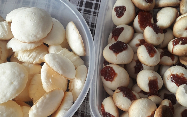 Biscoitinhos leves de maisena