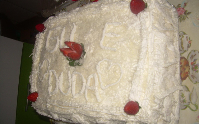 Bolo de morango