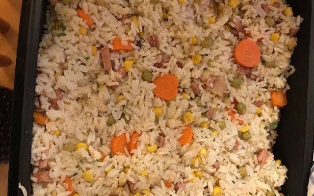 Arroz especial de Natal para Lika