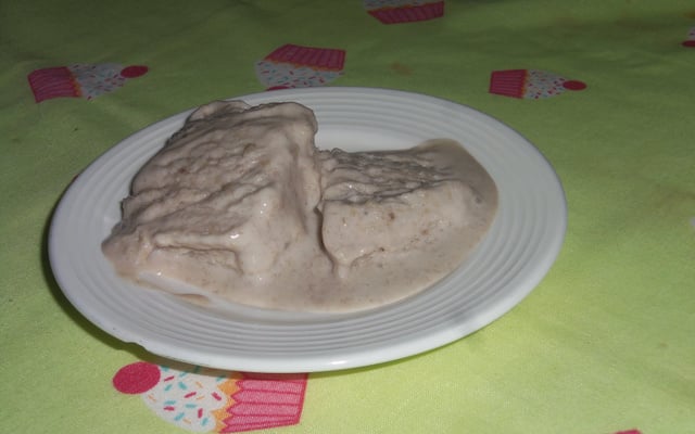Sorvete de banana fácil
