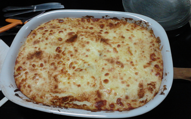 Escondidinho de carne seca