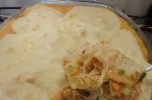 Macarrão ao molho de legumes