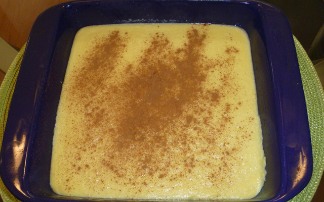 Curau de milho verde