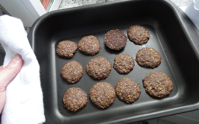 Biscoito de aveia e chocolate (cookies)