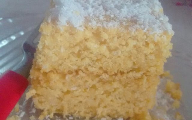 Bolo de farinha de milho