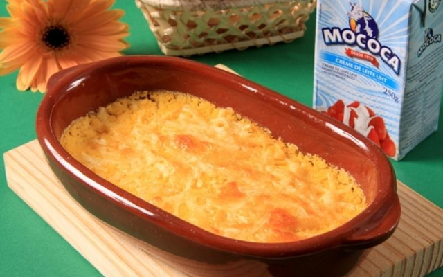 Torta de Mandioquinha com Calabresa