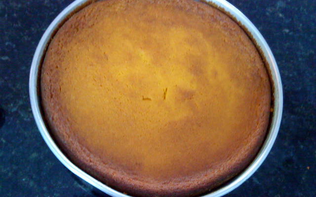 Bolo de fubá vó Dete