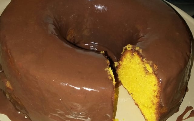 Bolo de cenoura fofinho