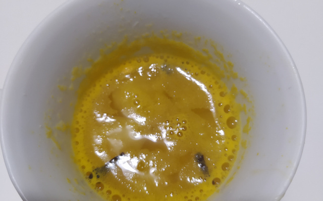 Chá de maracujá e maçã