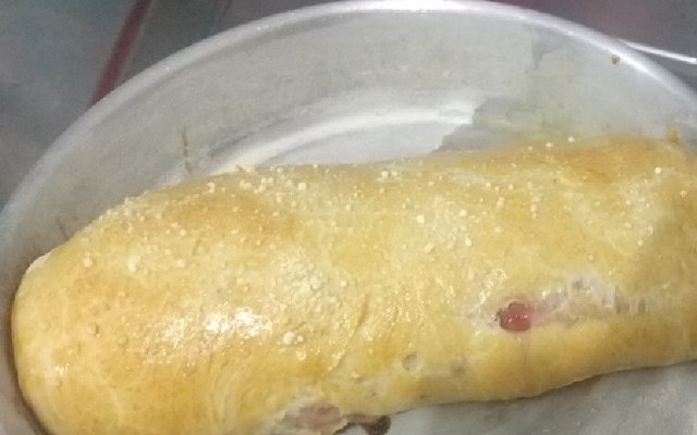 Enroladinho de presunto e queijo