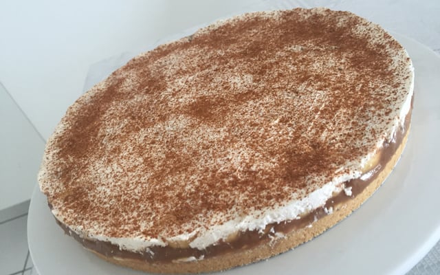 Torta de banana banoffee
