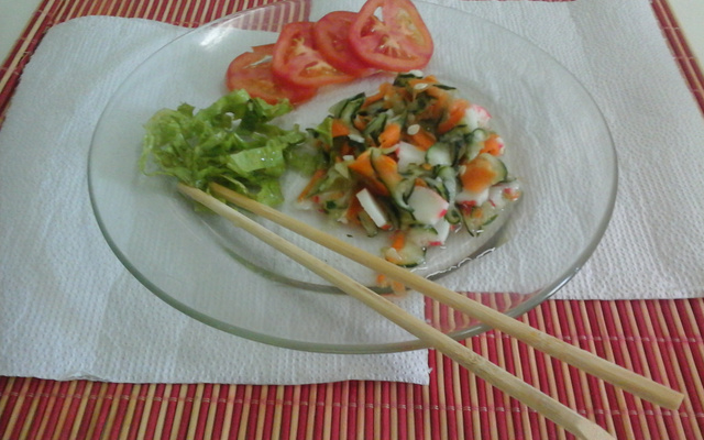Sunomono (salada de pepinos para sushi)