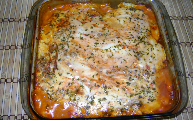 Torta de carne moída