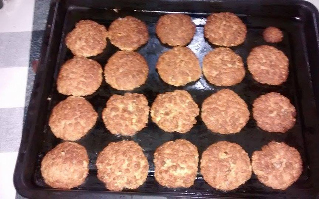 Biscoito de aveia e mel