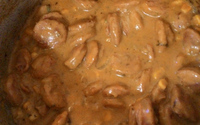 Linguiça calabresa molhuda