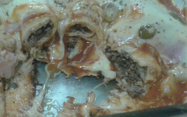 Pizza de panquecas