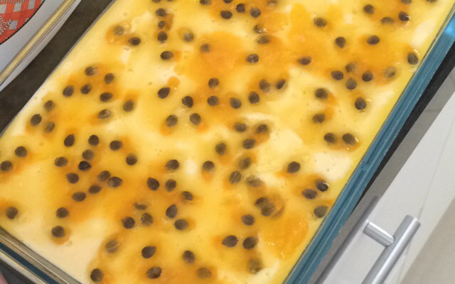 Mousse de maracujá cremoso