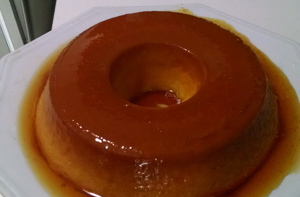 Pudim de milho verde