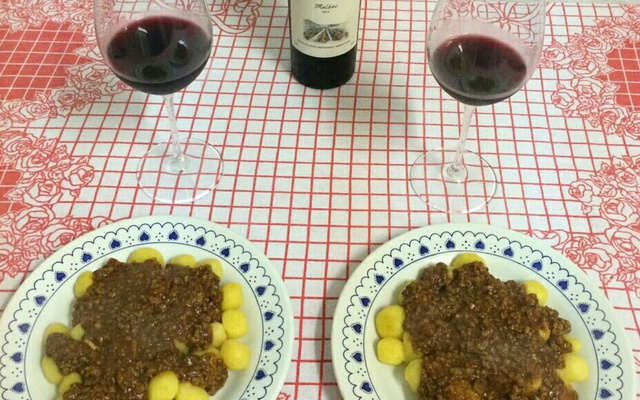 Nhoque super fácil de mandioquinha