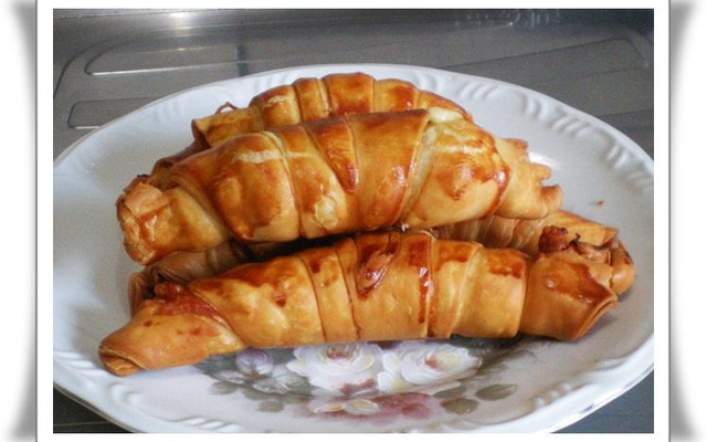 Massa folhada com maisena