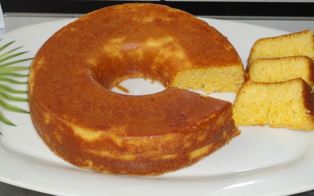 Bolo de milho (parece pudim)