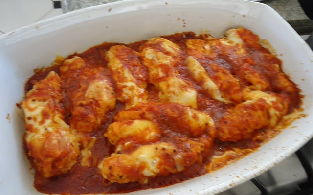 Filé de frango à parmegiana light