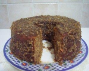Bolo de açúcar mascavo