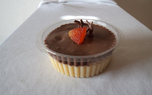 Delícia de morango e chocolate