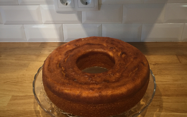 Bolo de fubá da Wanda