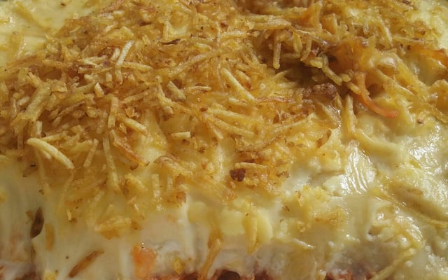 Fricassê de frango com requeijão