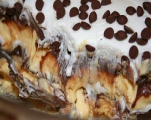 Sobremesa de chocolate e maracujá