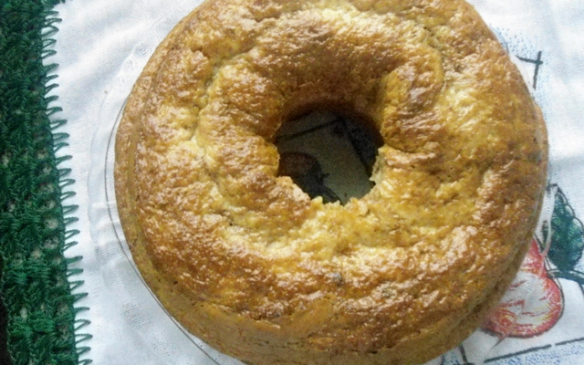 Bolo mesclado simples